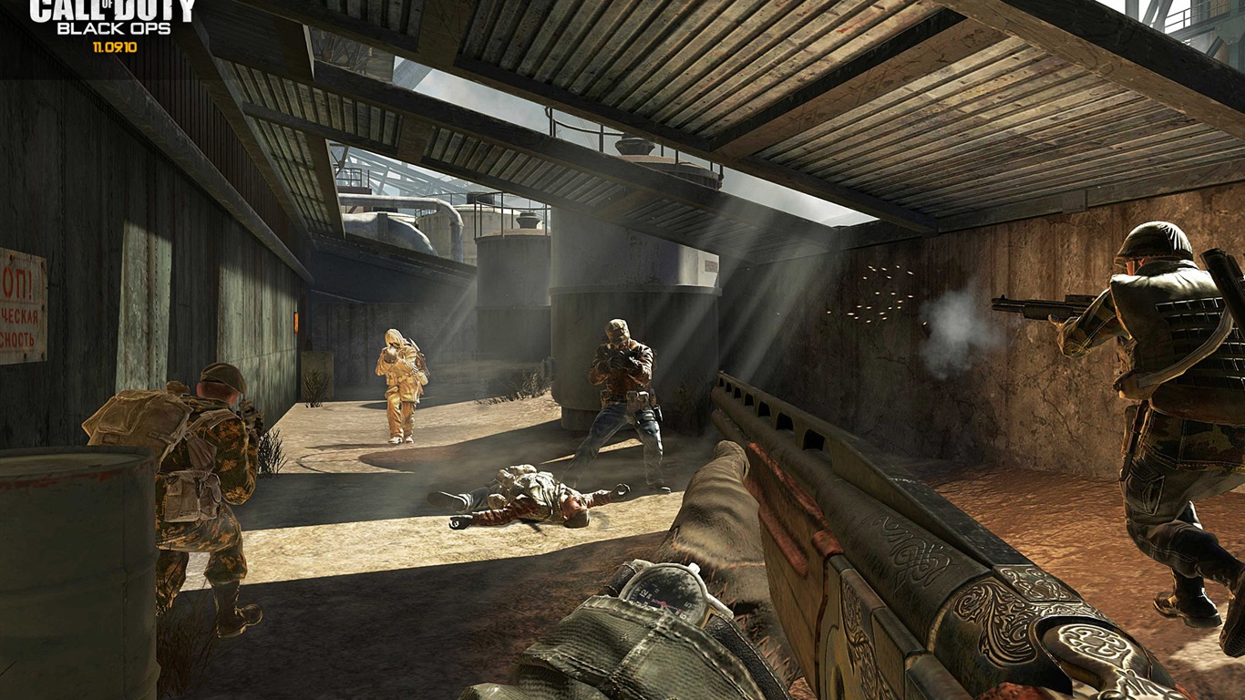 Call of Duty: Black Ops HD tapetu (2) #14 - 1366x768