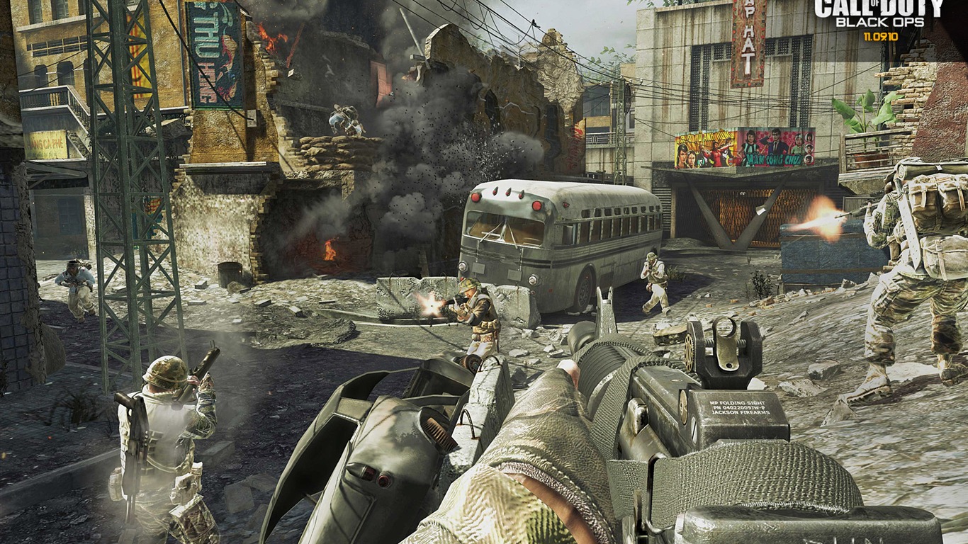 Call of Duty: Black Ops HD wallpaper (2) #16 - 1366x768