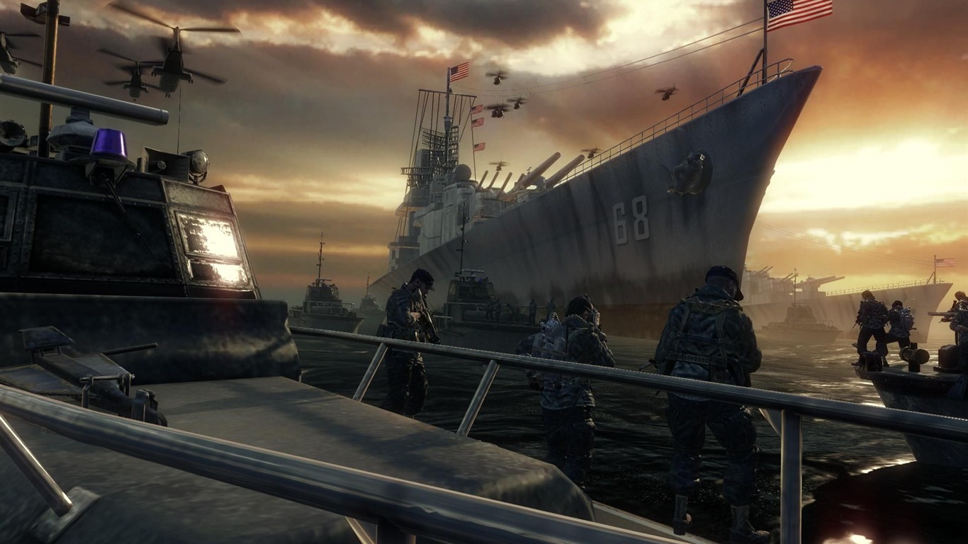 Call of Duty: Black Ops HD tapetu (2) #71 - 1366x768