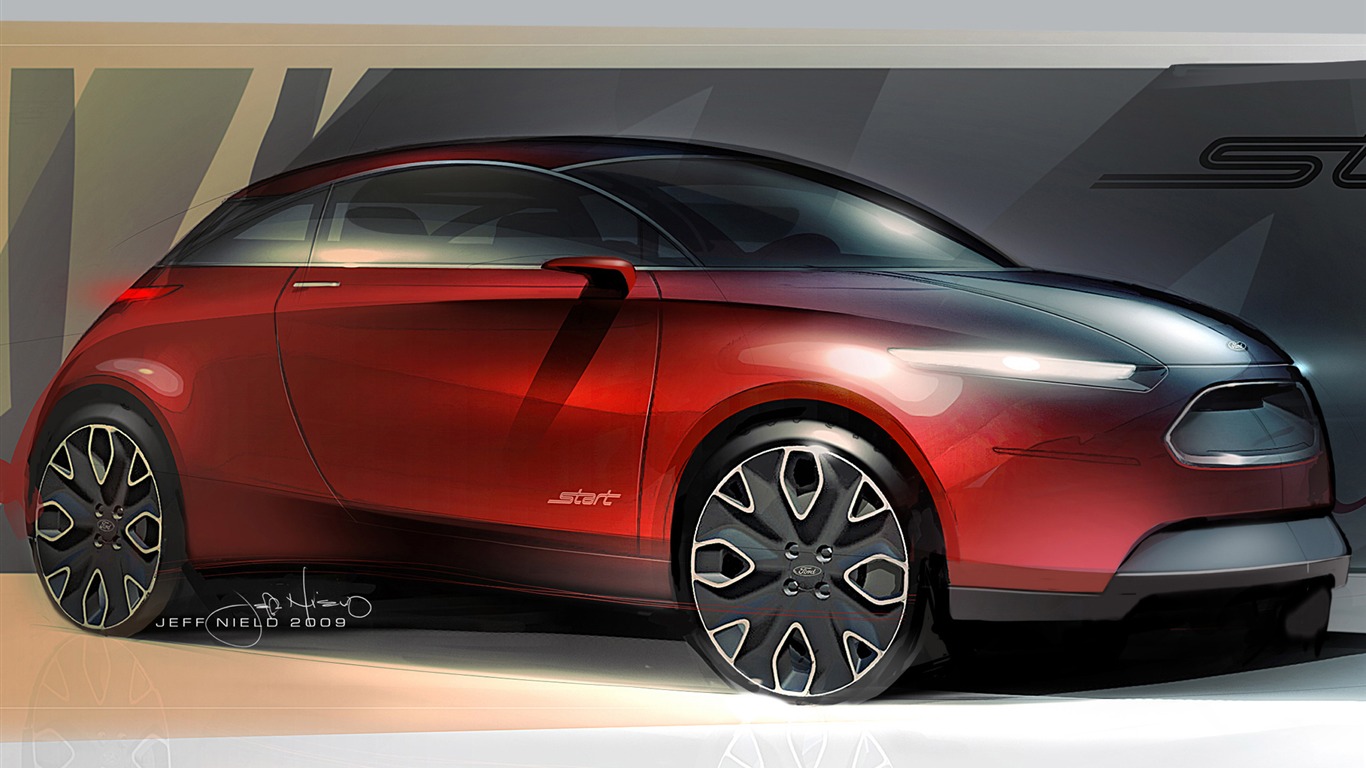 Ford Start Concept - 2010 福特 #19 - 1366x768