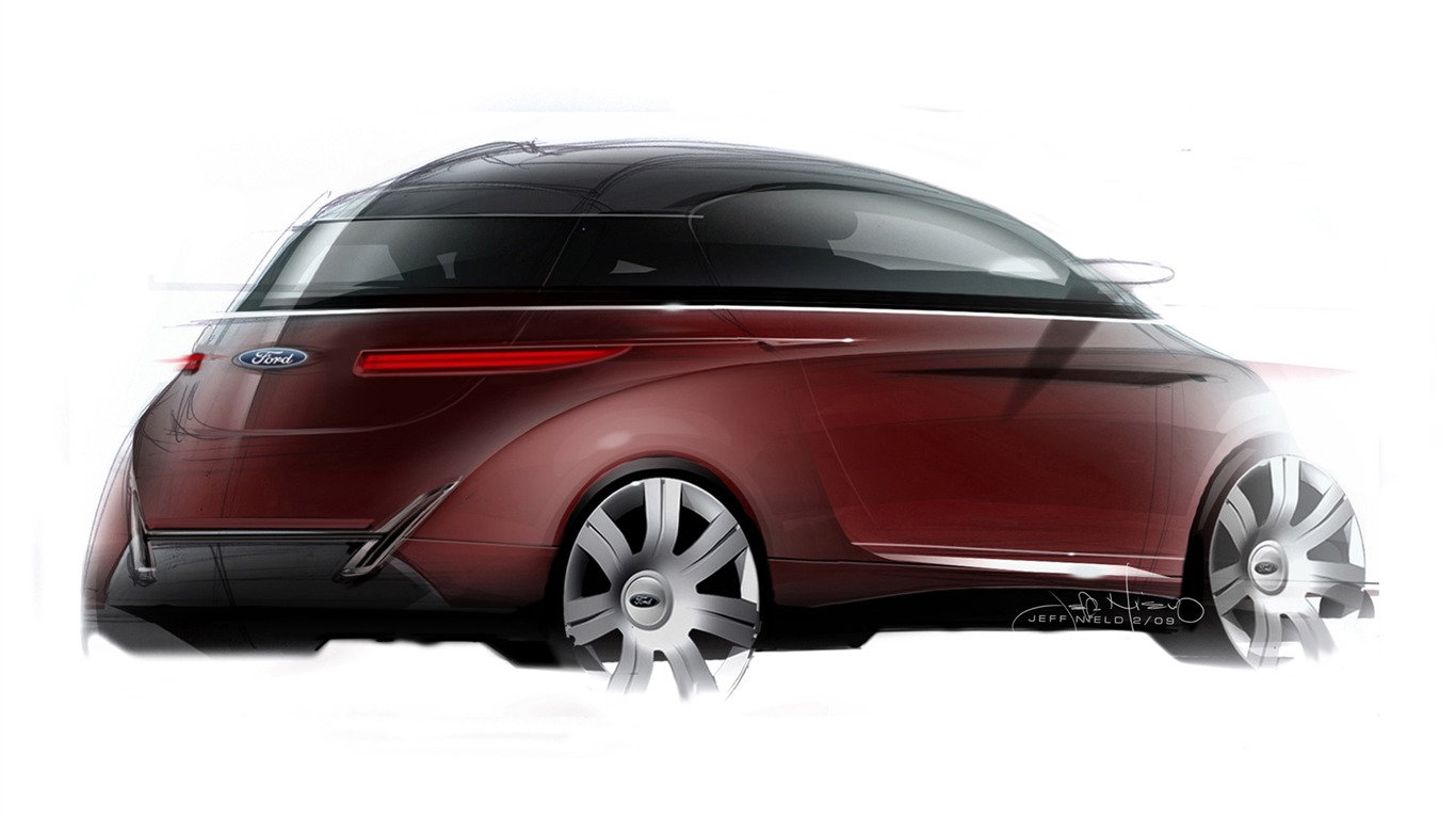 Ford Start Concept - 2010 HD wallpaper #22 - 1366x768