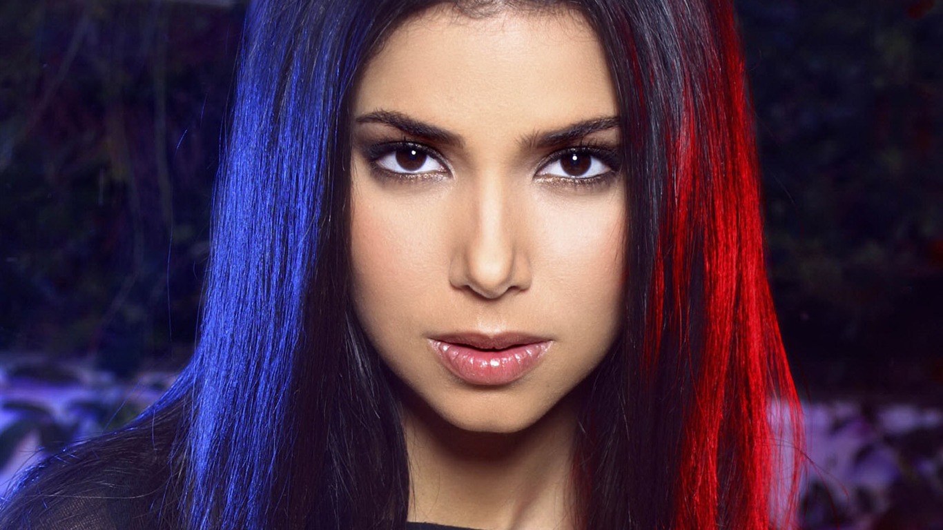 Roselyn Sanchez 羅塞莉·桑切斯 美女壁紙 #1 - 1366x768