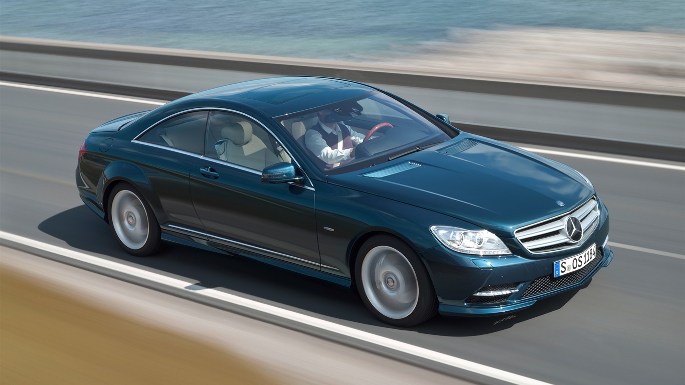 Mercedes-Benz CL500 4MATIC - 2010 HD Wallpaper #5 - 1366x768