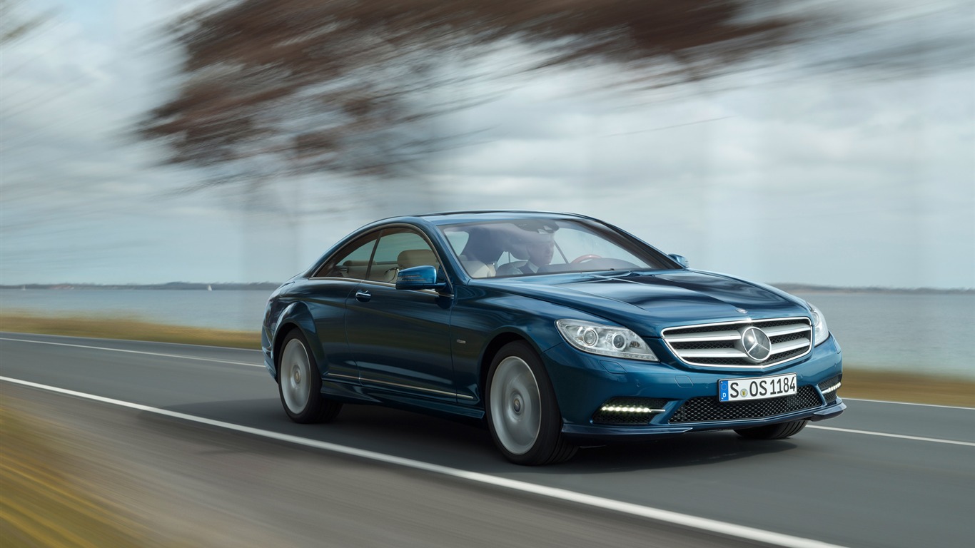 Mercedes-Benz CL500 4MATIC - 2010 HD tapetu #6 - 1366x768