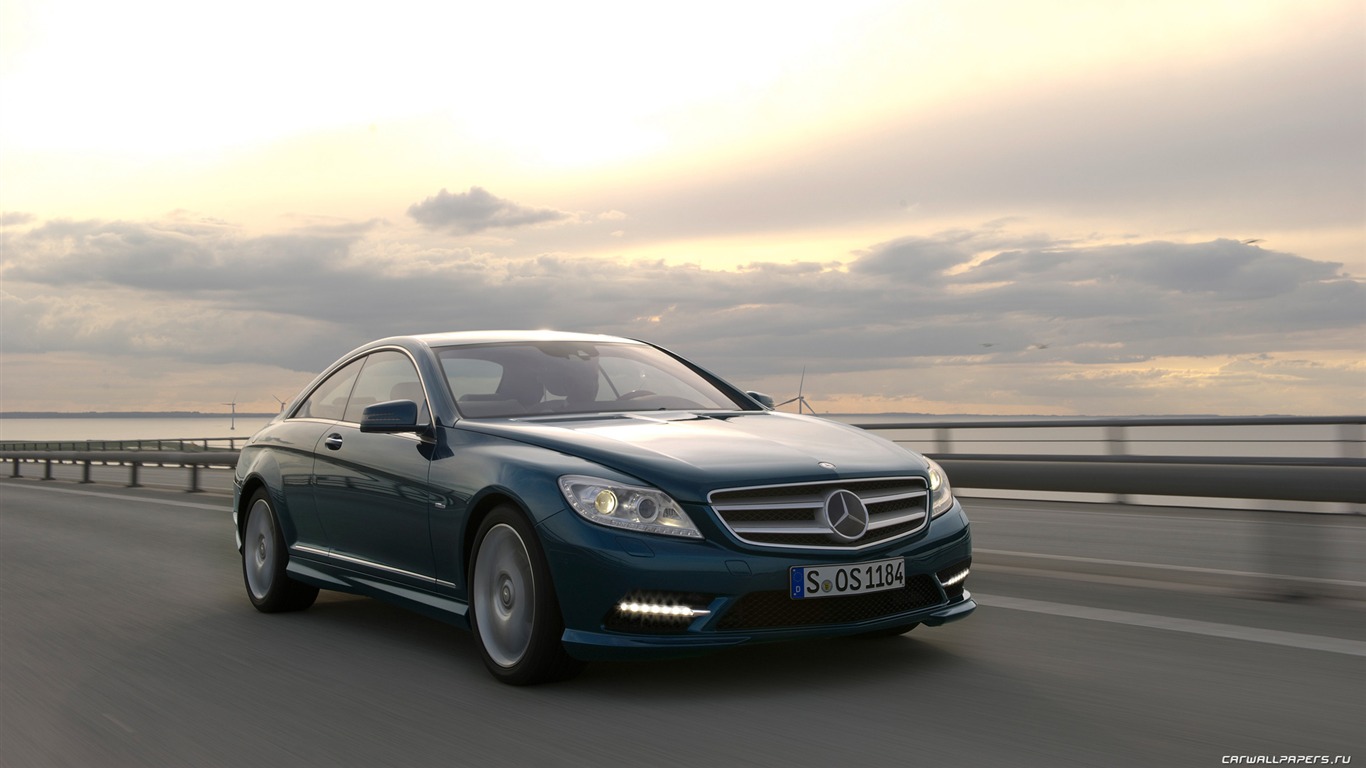 Mercedes-Benz CL500 4MATIC - 2010 HD Wallpaper #8 - 1366x768