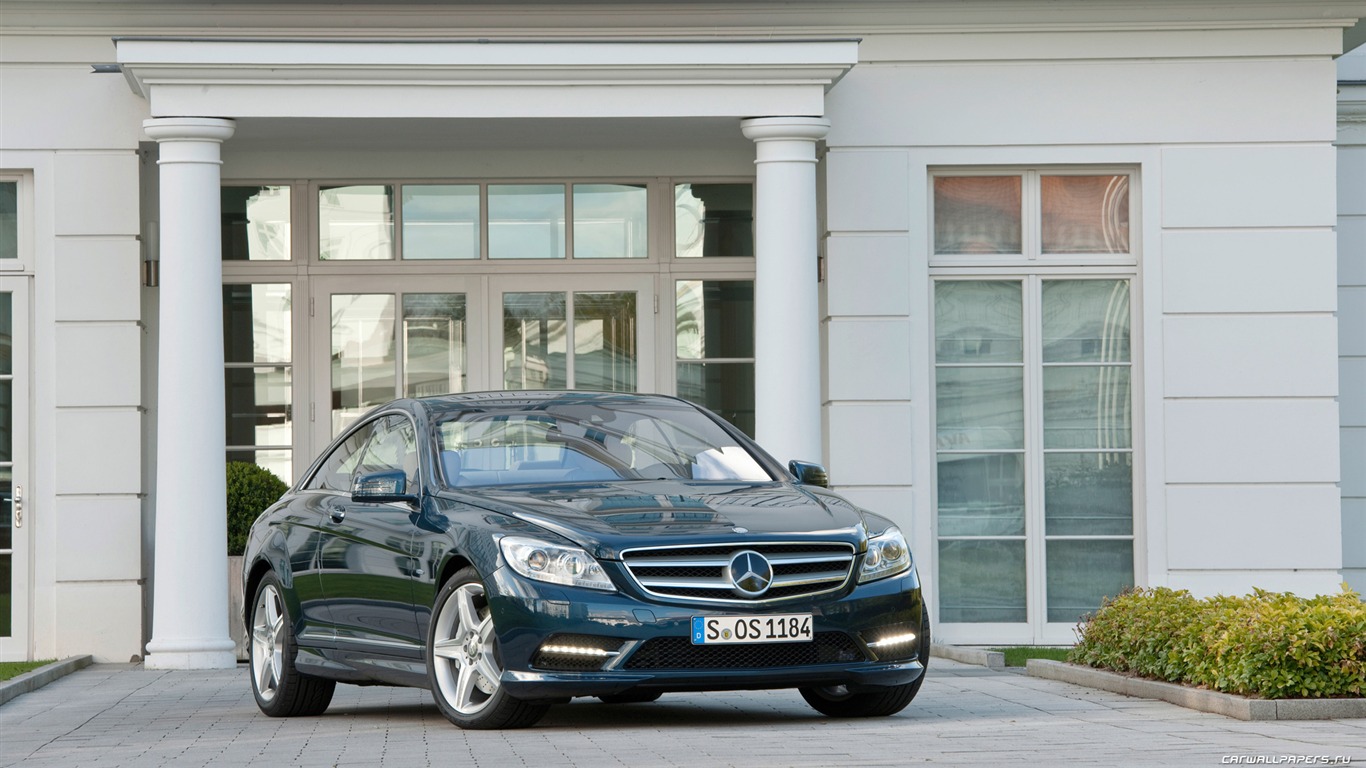 Mercedes-Benz CL500 4MATIC - 2010 HD tapetu #12 - 1366x768