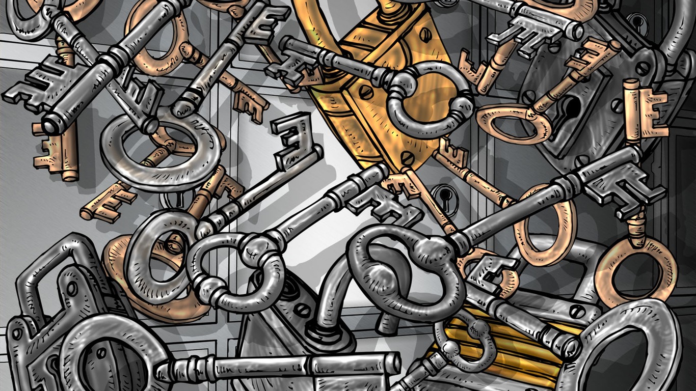電腦繪製 Game Scene 精美壁紙 #29 - 1366x768