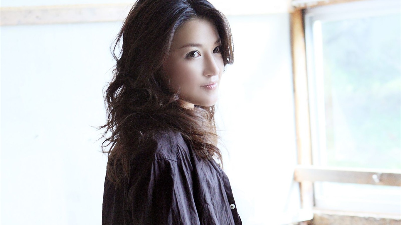 島崎和歌子 美女壁紙 #5 - 1366x768
