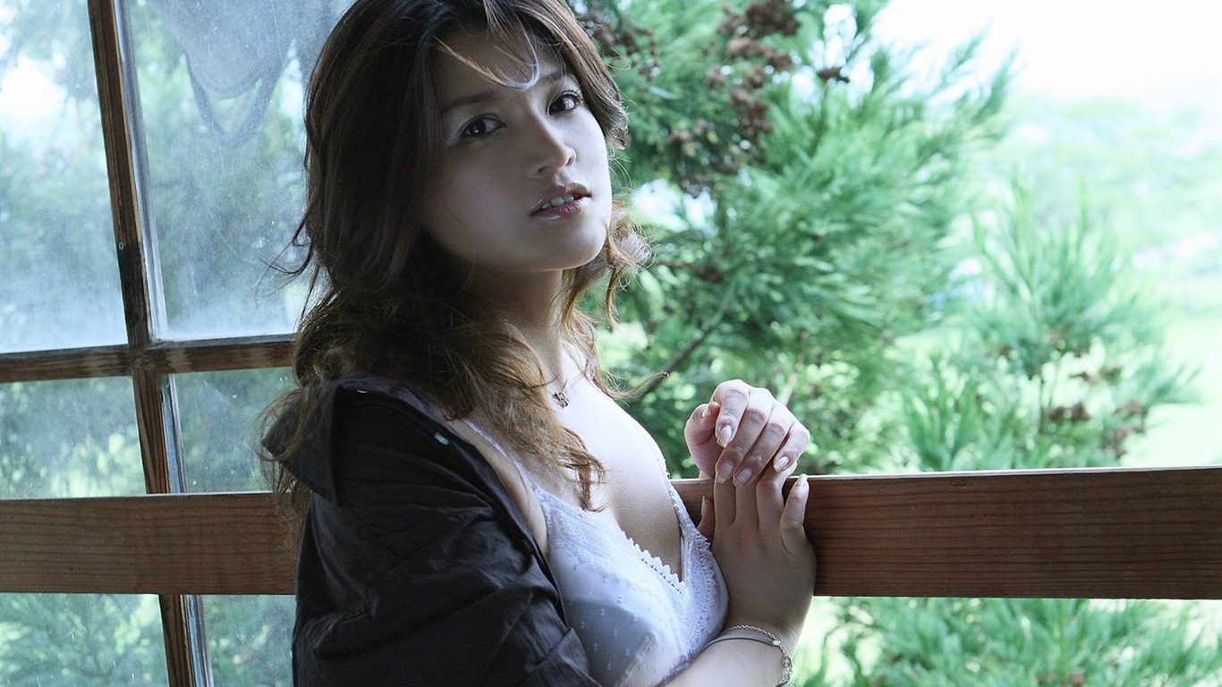 島崎和歌子 美女壁紙 #9 - 1366x768