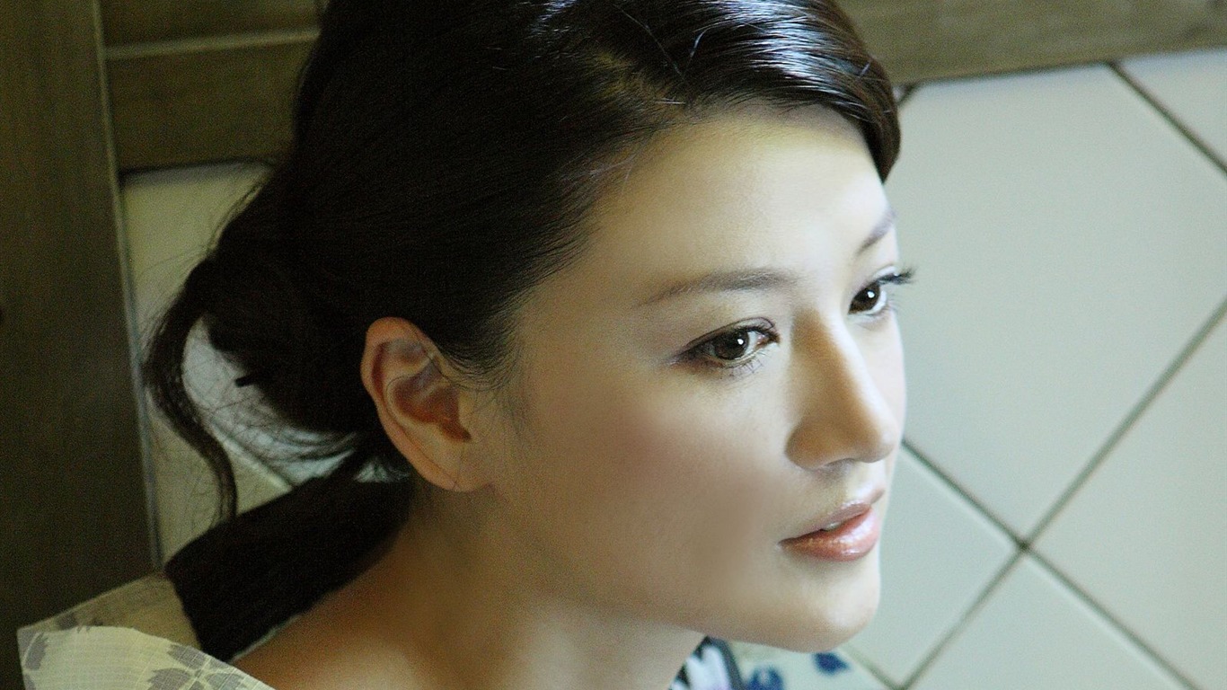 島崎和歌子 美女壁紙 #18 - 1366x768