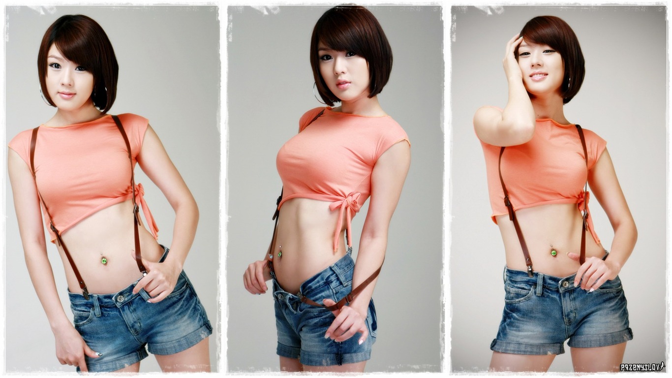 韓國車展模特 Hwang Mi Hee & Song Jina #4 - 1366x768
