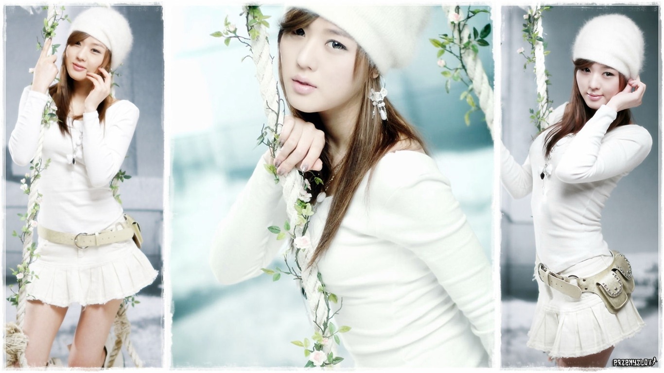 韓國車展模特 Hwang Mi Hee & Song Jina #12 - 1366x768