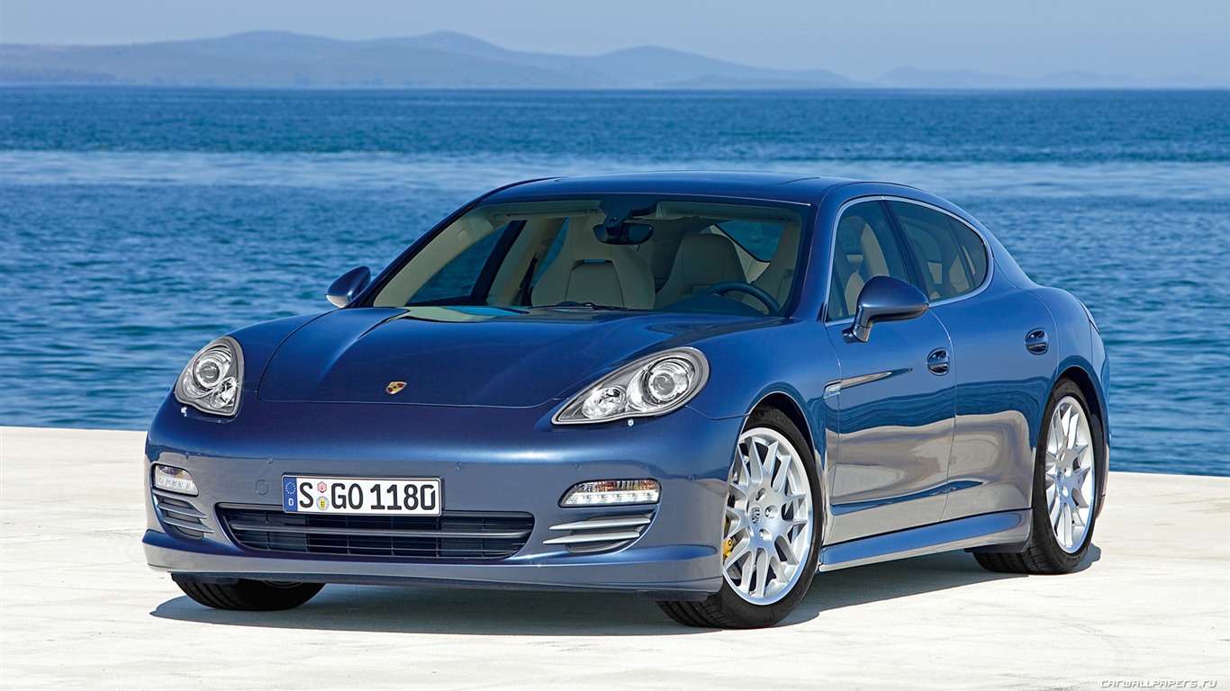 Porsche Panamera 4S - 2009 HD tapetu #1 - 1366x768