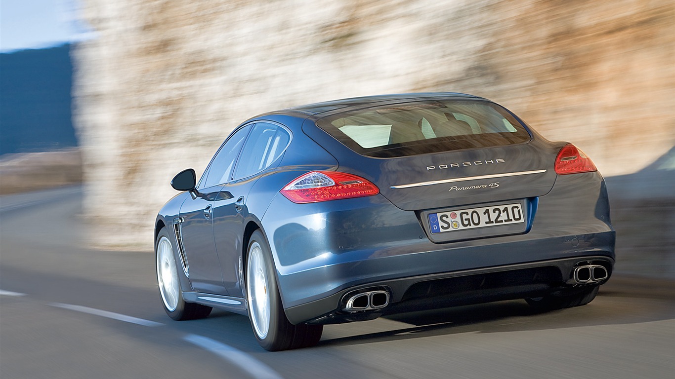 Porsche Panamera 4S - 2009 HD tapetu #7 - 1366x768