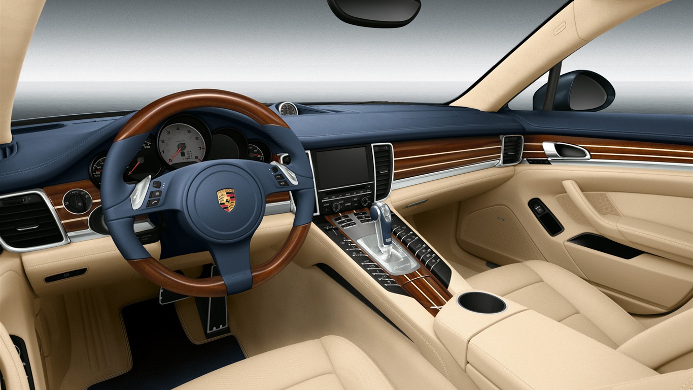 Porsche Panamera 4S - 2009 HD tapetu #25 - 1366x768