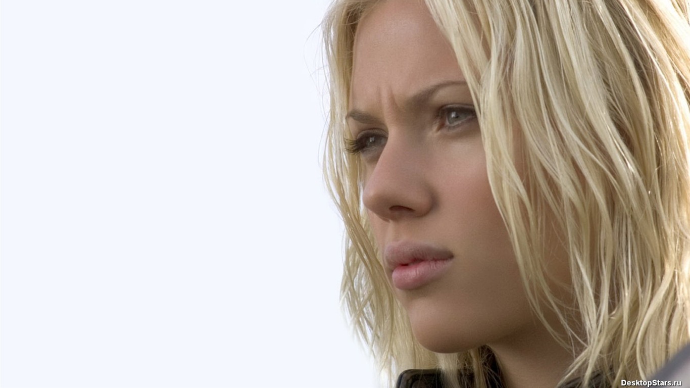 Scarlett Johansson beau fond d'écran (2) #17 - 1366x768