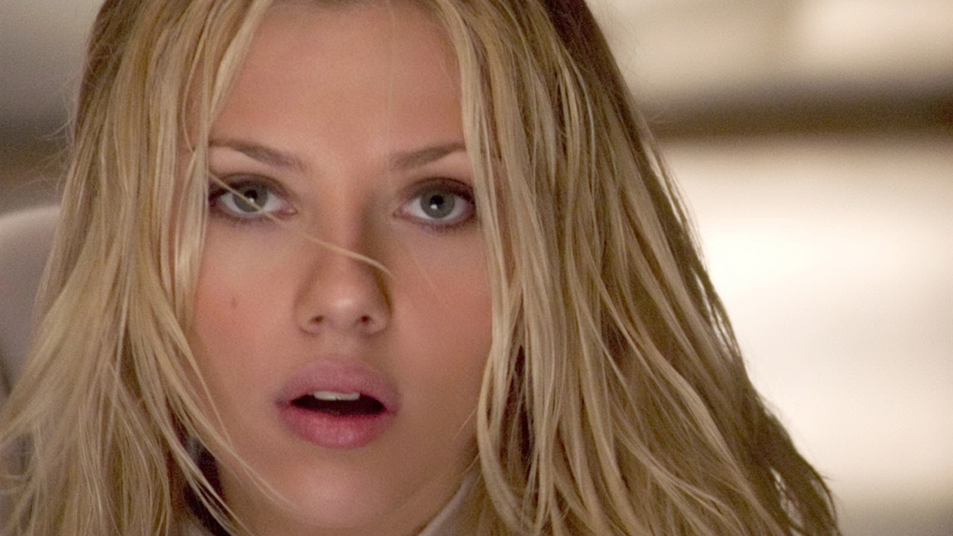 Scarlett Johansson beau fond d'écran (2) #22 - 1366x768