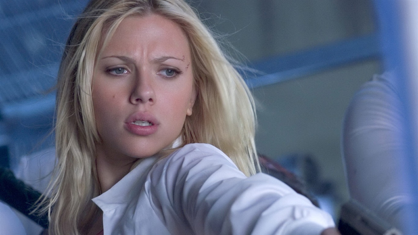 Scarlett Johansson beau fond d'écran (2) #23 - 1366x768