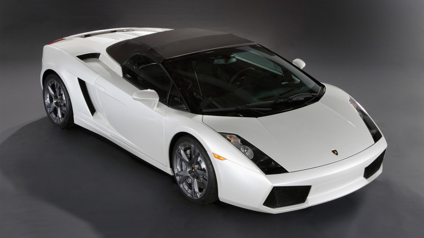 Lamborghini Gallardo Spyder - 2005 HD wallpaper #1 - 1366x768