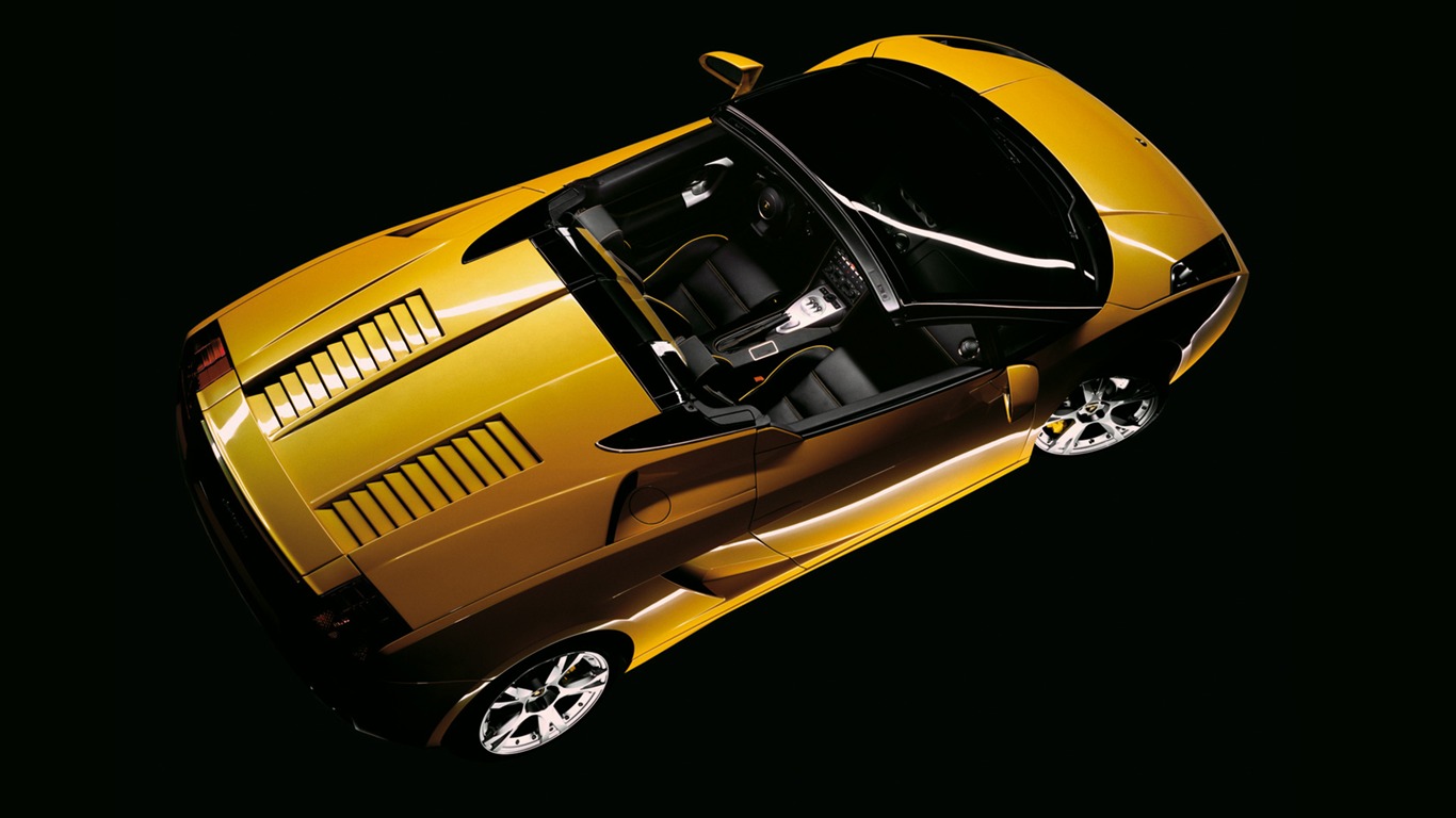 Lamborghini Gallardo Spyder - 2005 HD Wallpaper #5 - 1366x768