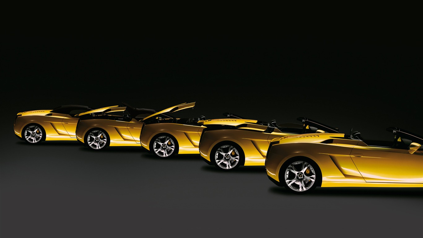 Lamborghini Gallardo Spyder - 2005 HD Wallpaper #8 - 1366x768