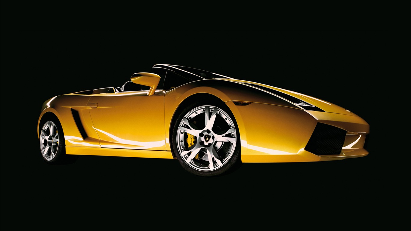 Lamborghini Gallardo Spyder - 2005 HD tapetu #10 - 1366x768