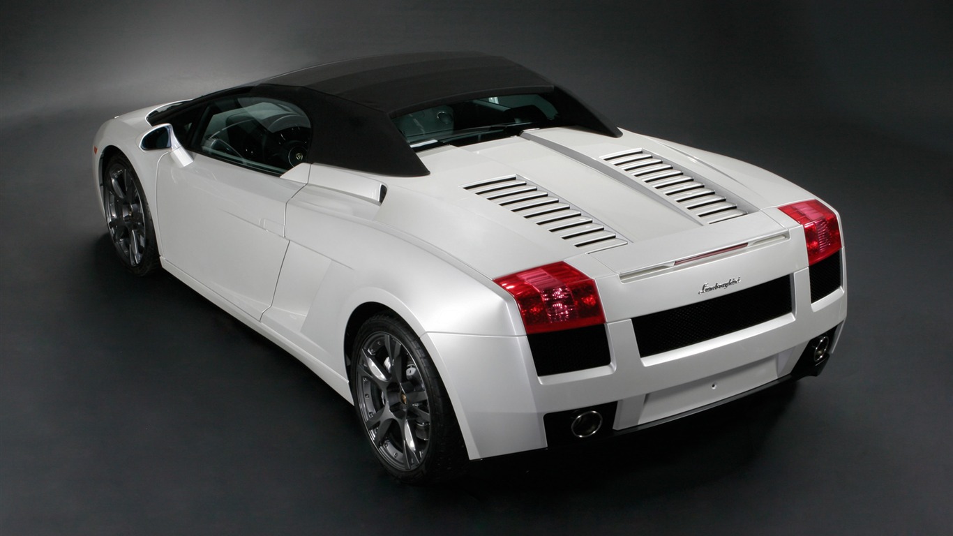 Lamborghini Gallardo Spyder - 2005 HD wallpaper #14 - 1366x768