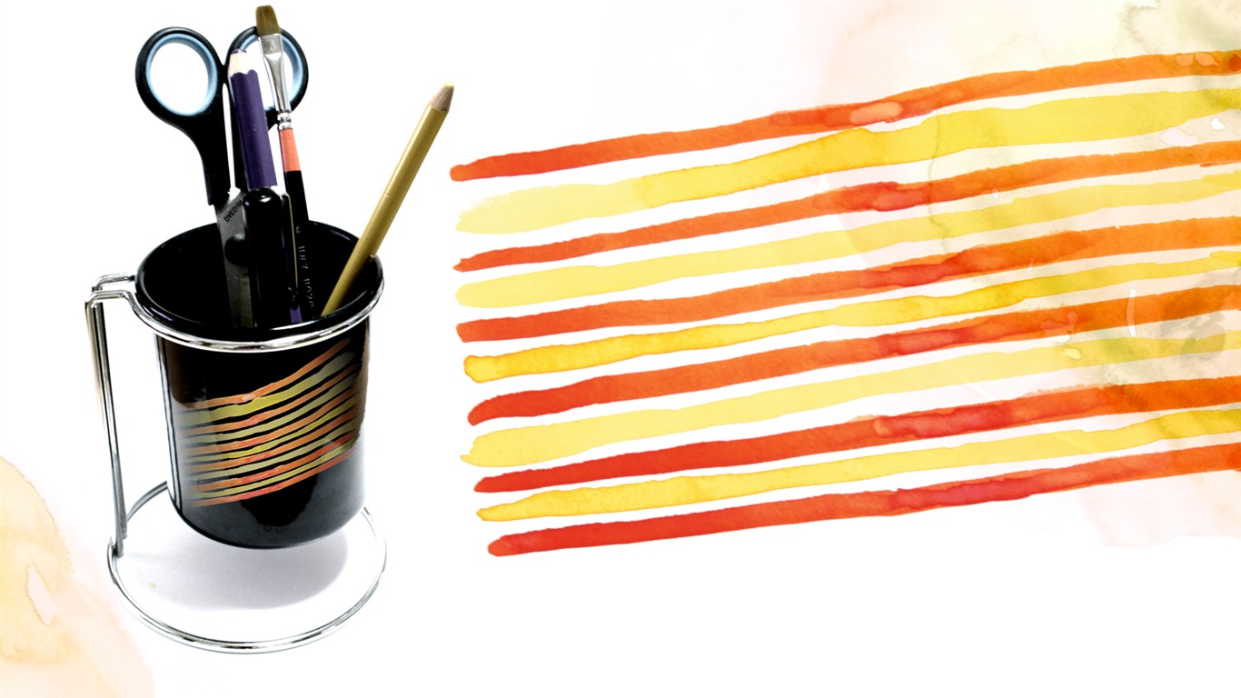 Wallpaper pattern design products (1) #8 - 1366x768
