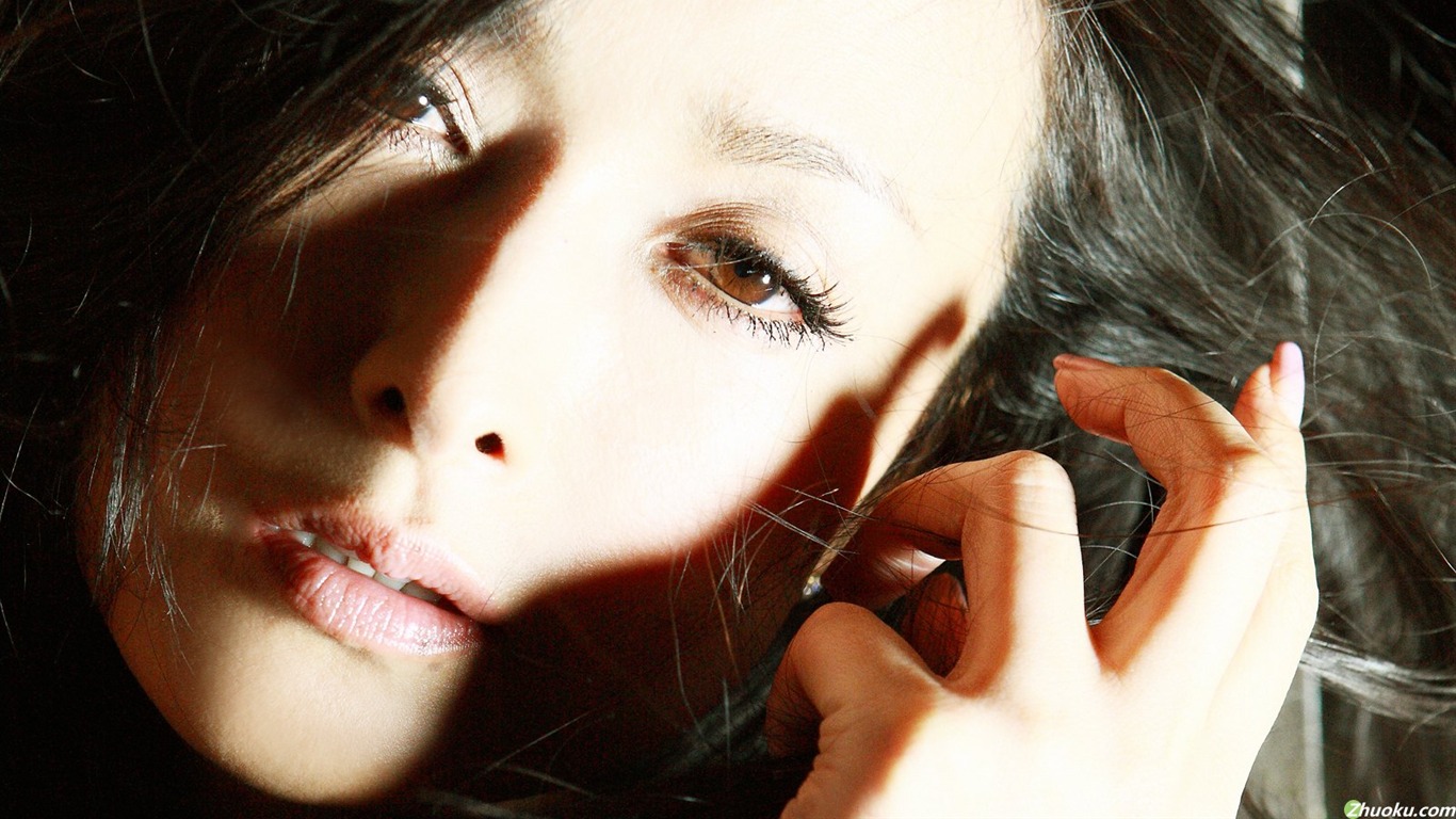 Kokushiyou Sayuri krásnou tapetu #12 - 1366x768