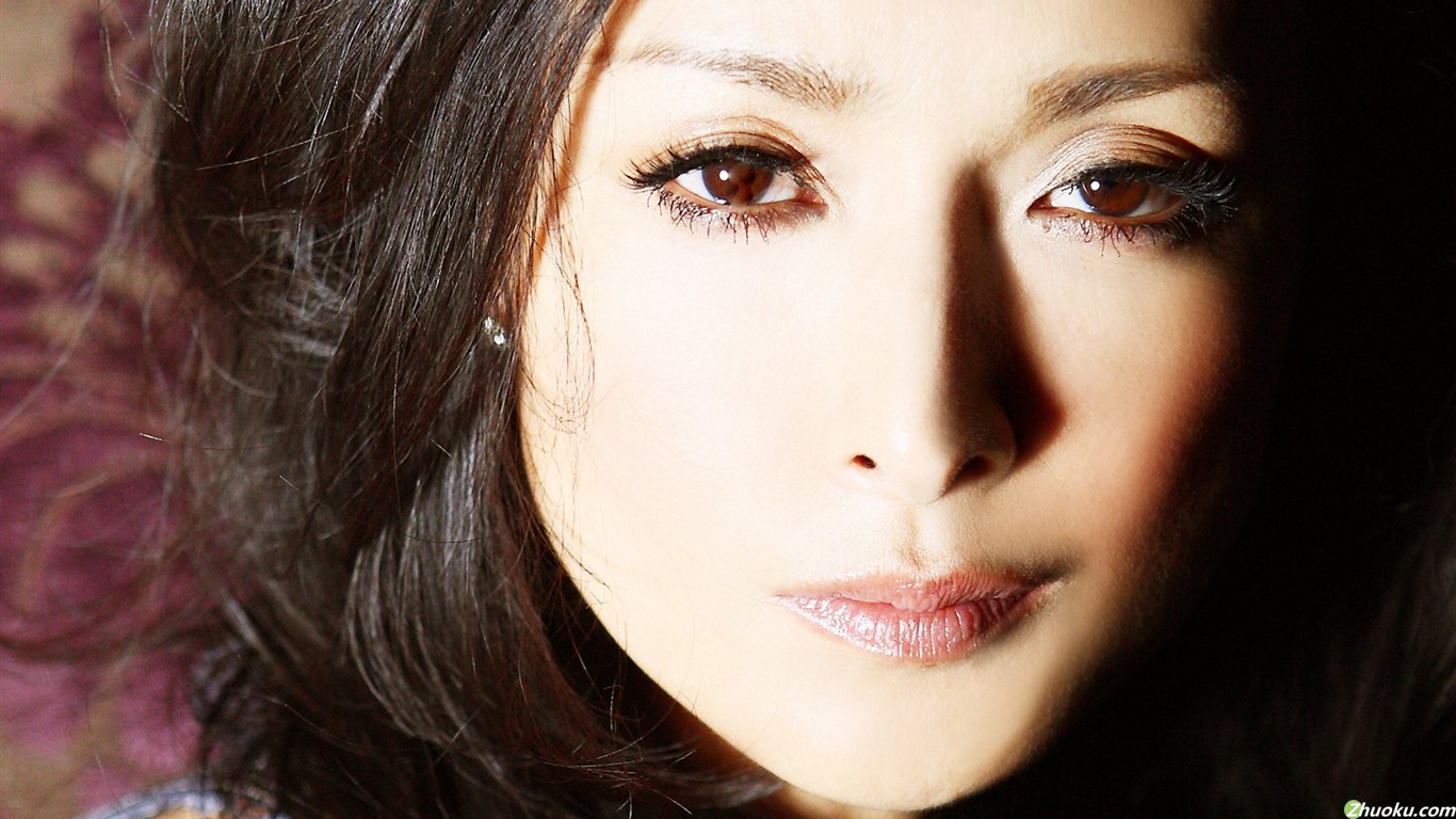 Kokushiyou Sayuri krásnou tapetu #16 - 1366x768