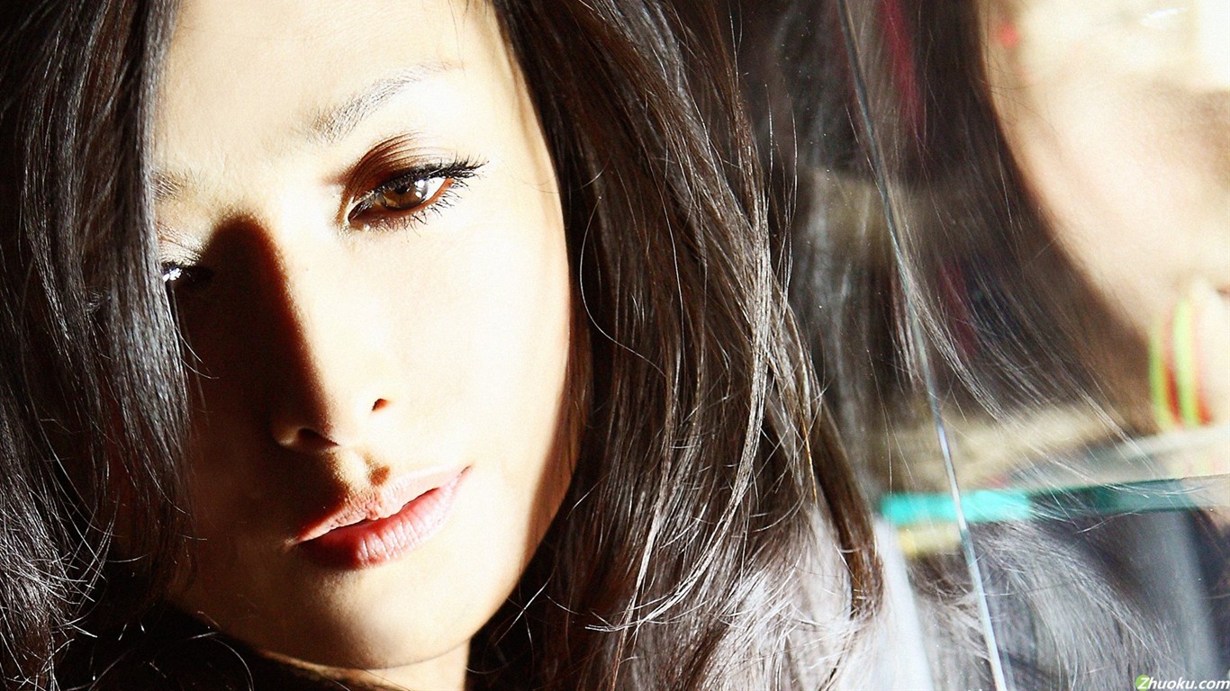 Kokushiyou Sayuri krásnou tapetu #20 - 1366x768