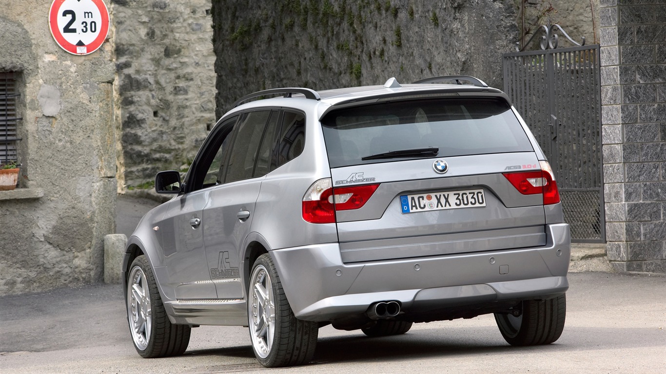 AC Schnitzer BMW X3 E83 HD wallpaper #4 - 1366x768