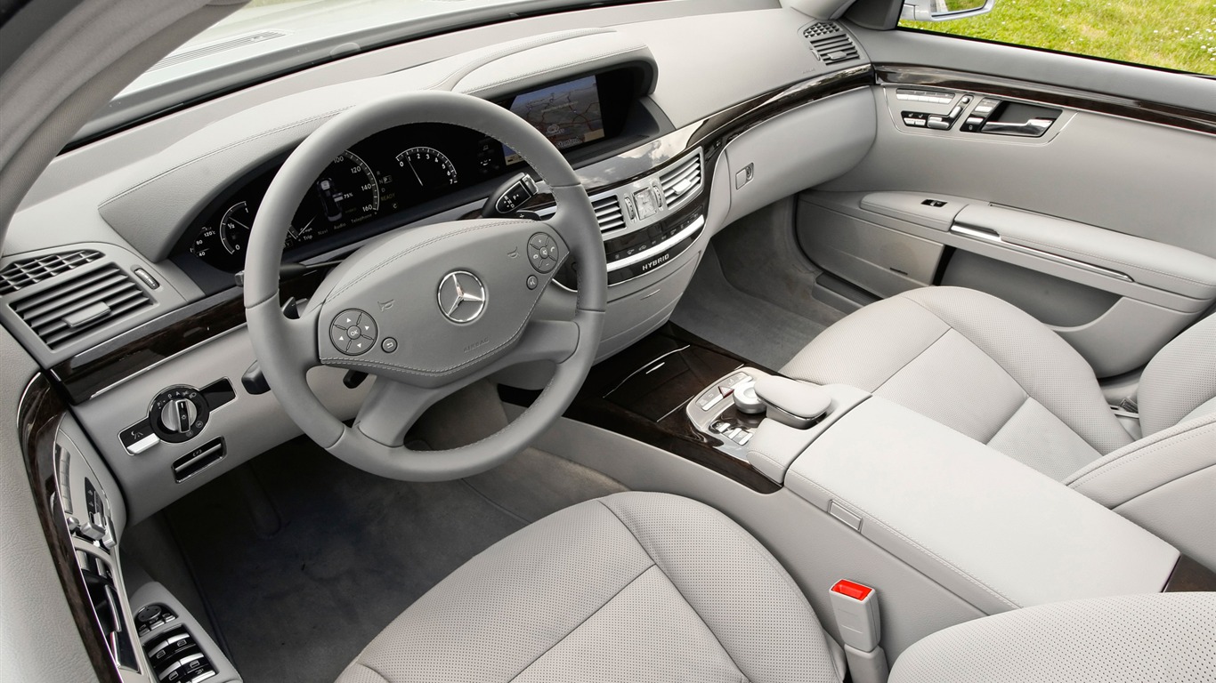 Mercedes-Benz S400 Hybrid - 2010 HD tapetu #13 - 1366x768