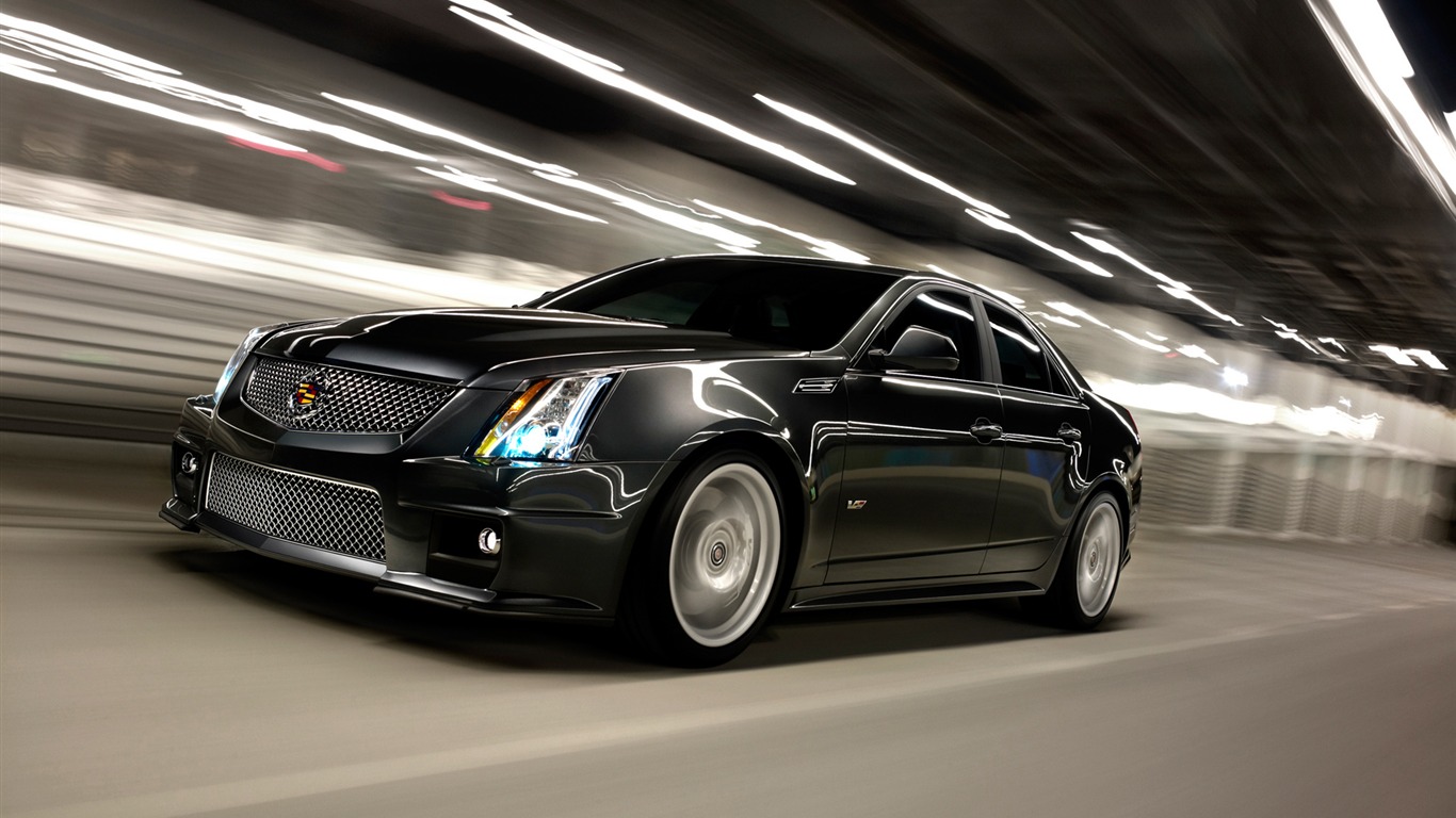 Cadillac CTS-V - 2011 fonds d'écran HD #2 - 1366x768