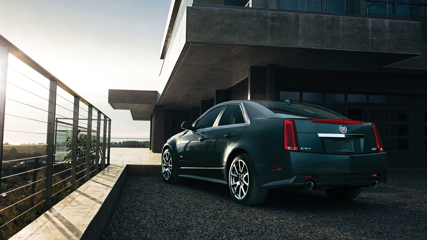 Cadillac CTS-V - 2011 HD tapetu #4 - 1366x768