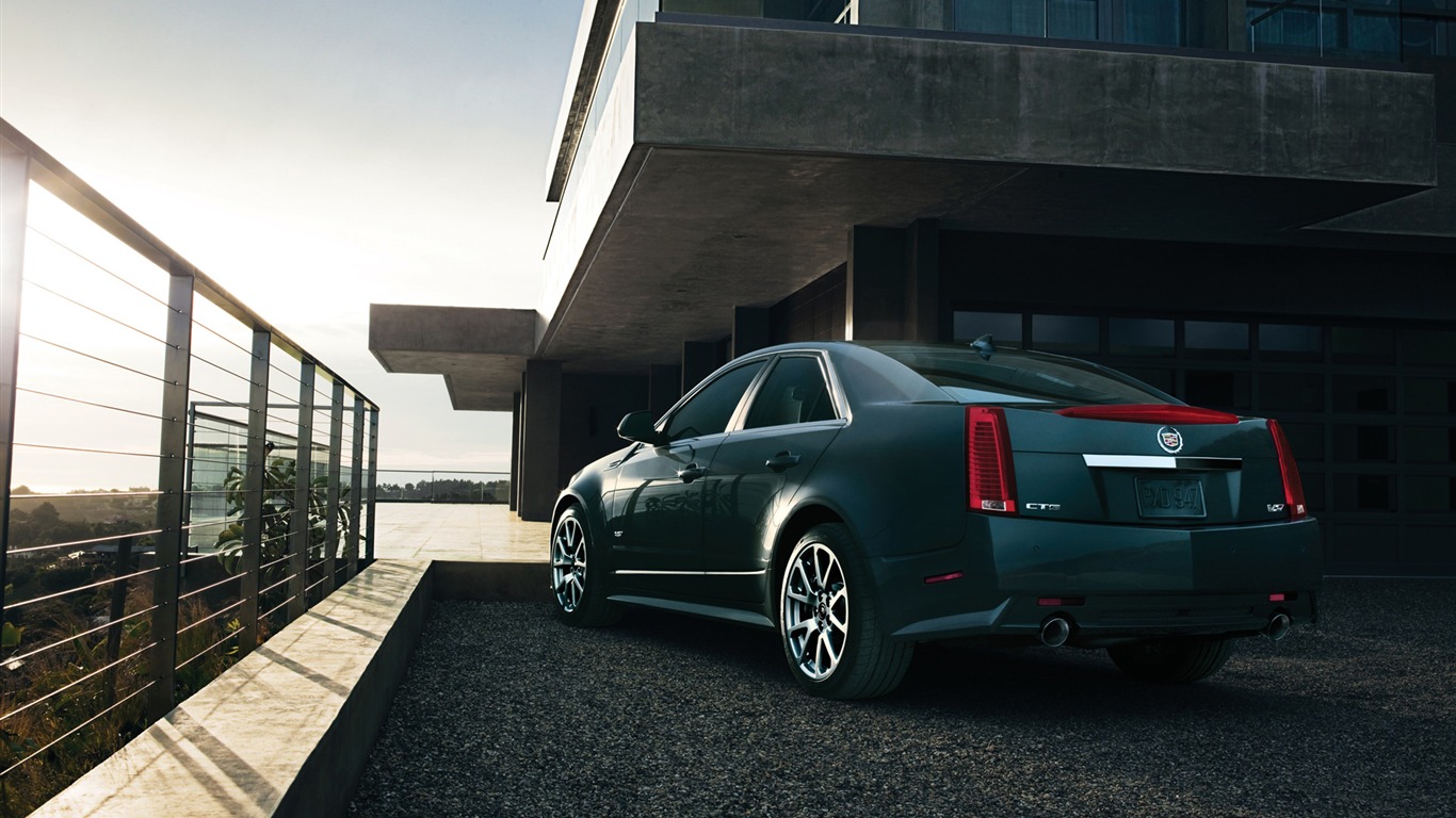 Cadillac CTS-V - 2011 fonds d'écran HD #4 - 1366x768