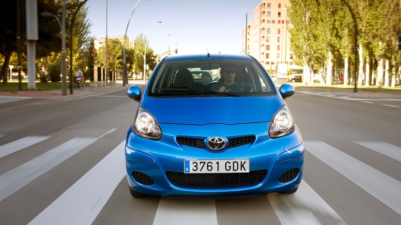 Toyota Aygo - 2009 HD tapetu #1 - 1366x768
