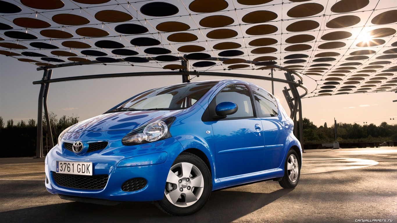 Toyota Aygo - 2009 豐田 #2 - 1366x768