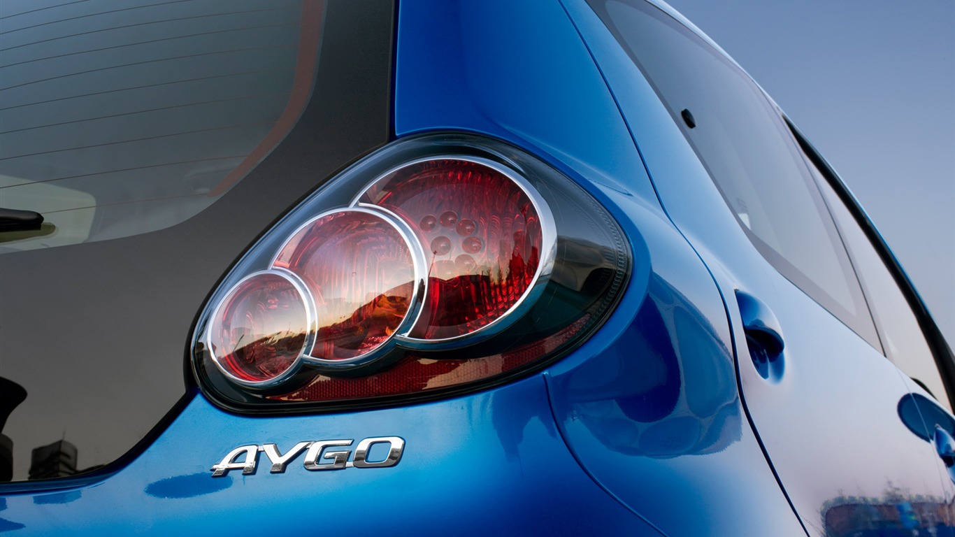 Toyota Aygo - 2009 fonds d'écran HD #12 - 1366x768