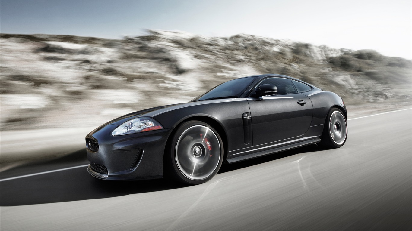 Jaguar XKR 75-2011 HD tapetu #1 - 1366x768