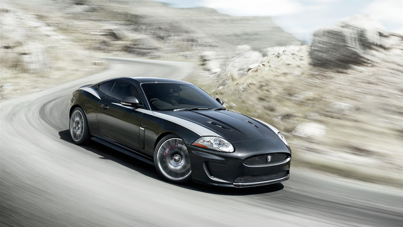 Jaguar XKR 75-2011 fondos de escritorio de alta definición #2 - 1366x768