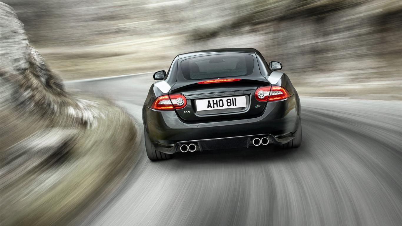 Jaguar XKR 75-2011 HD tapetu #5 - 1366x768