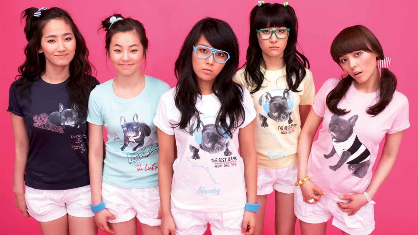 Wonder Girls Korean beauty portfolio #1 - 1366x768