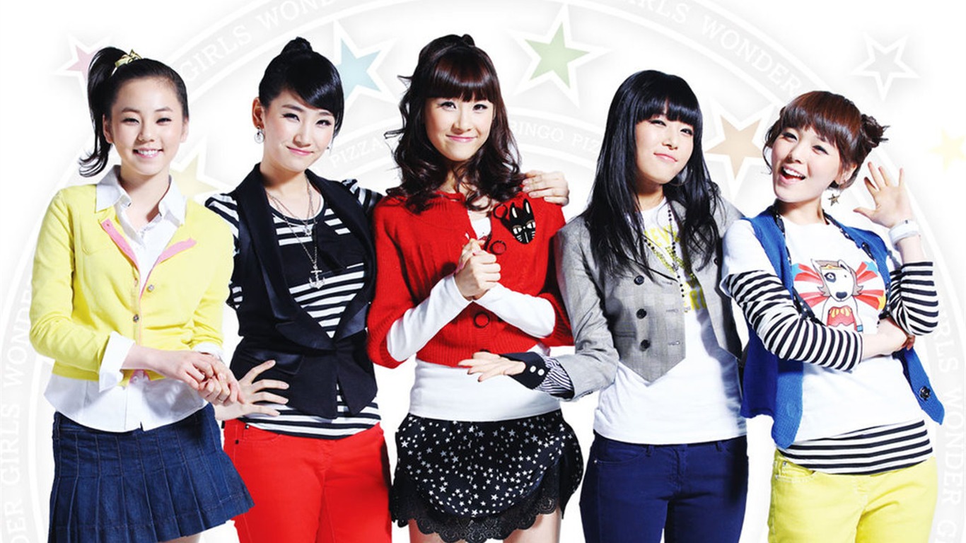 Wonder Girls 韓國美女組合 #2 - 1366x768
