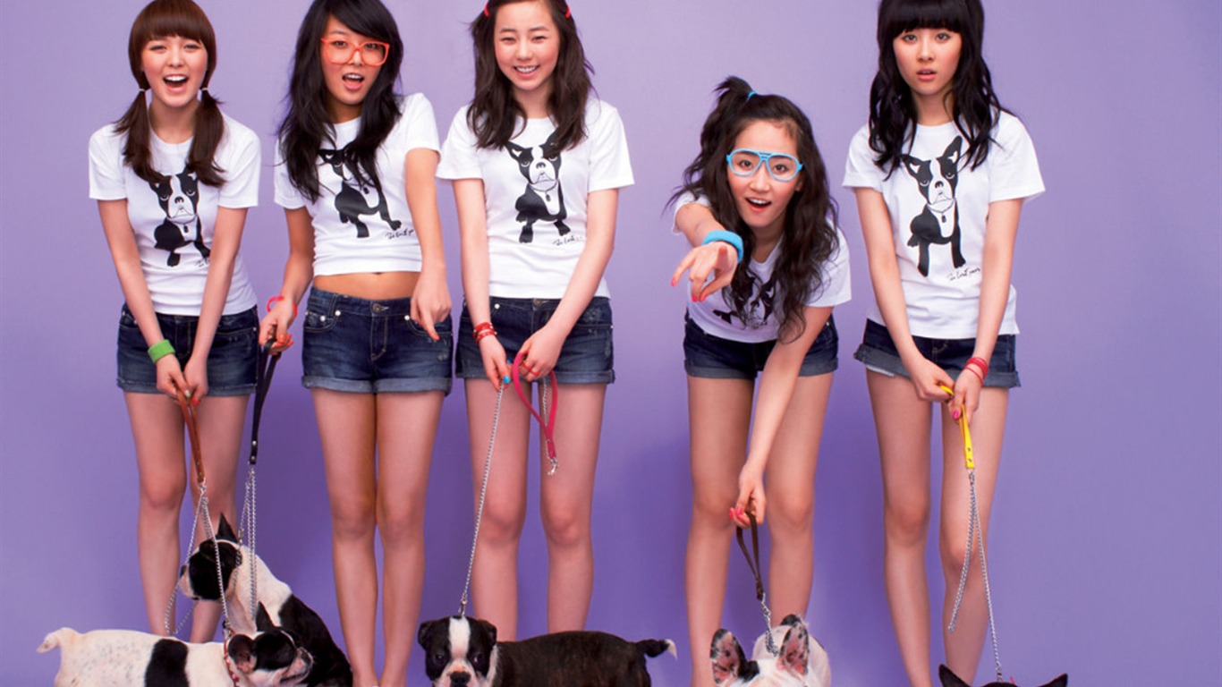 Wonder Girls 韓國美女組合 #7 - 1366x768