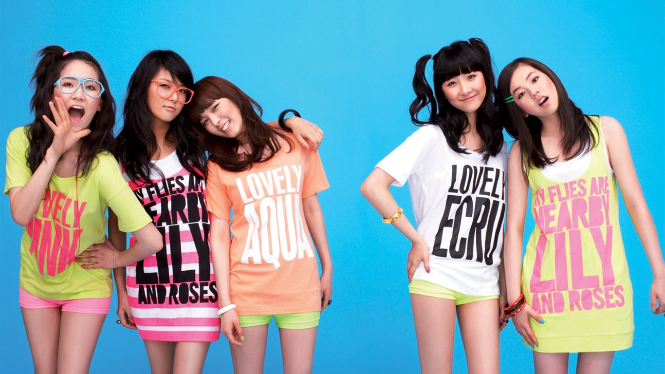 Wonder Girls 韓國美女組合 #8 - 1366x768