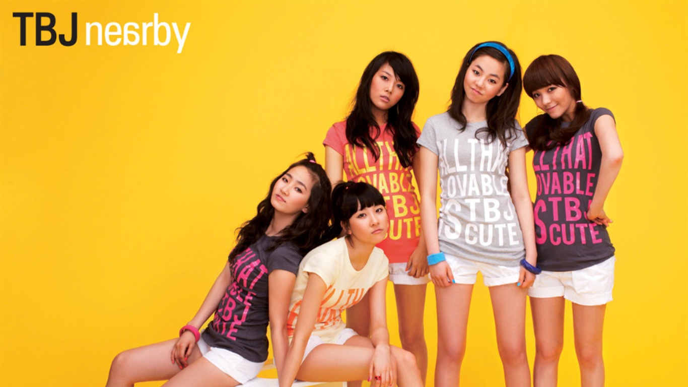 Wonder Girls 韓國美女組合 #9 - 1366x768