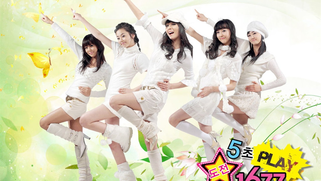 Wonder Girls 韓國美女組合 #13 - 1366x768