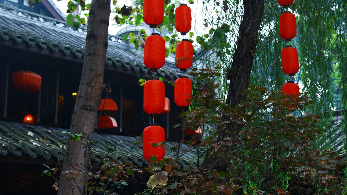 Chengdu Impression wallpaper (1) #16 - 1366x768