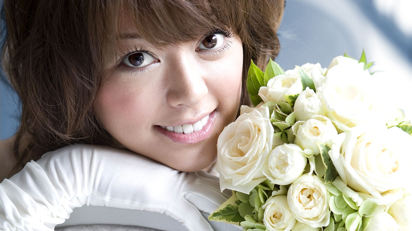 as niñas japonesas nozze Fondos #17 - 1366x768